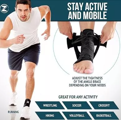 Supportu per a caviglia sprained