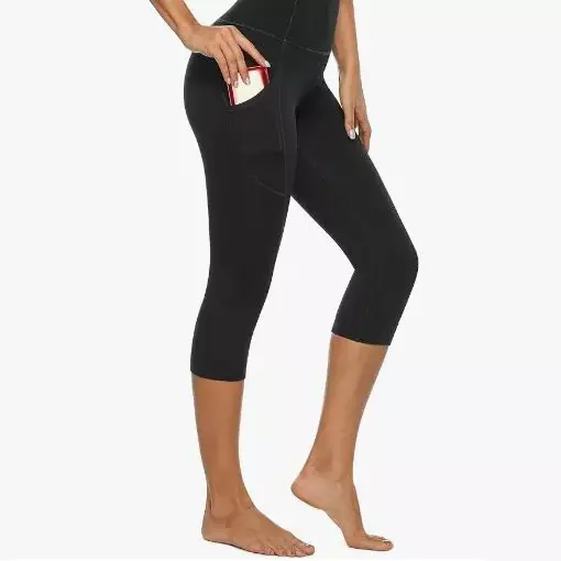 Leggings da yoga à doppia strata per donna