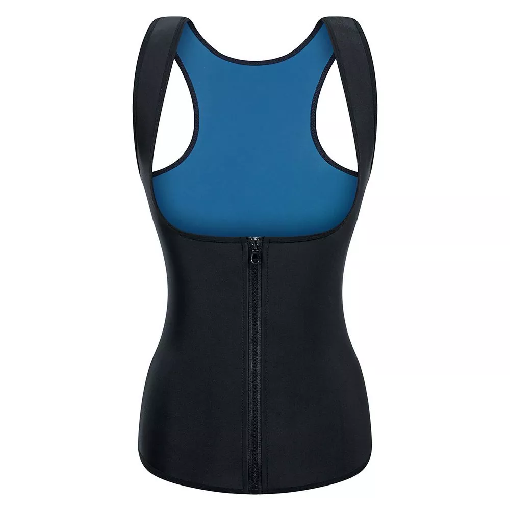 Tank Top Sauna Donna cù Zipper