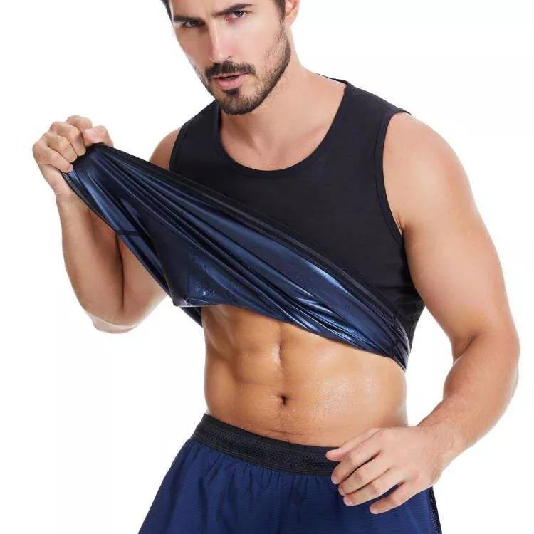 Tank Top Sauna d'entrenamentu per l'omi