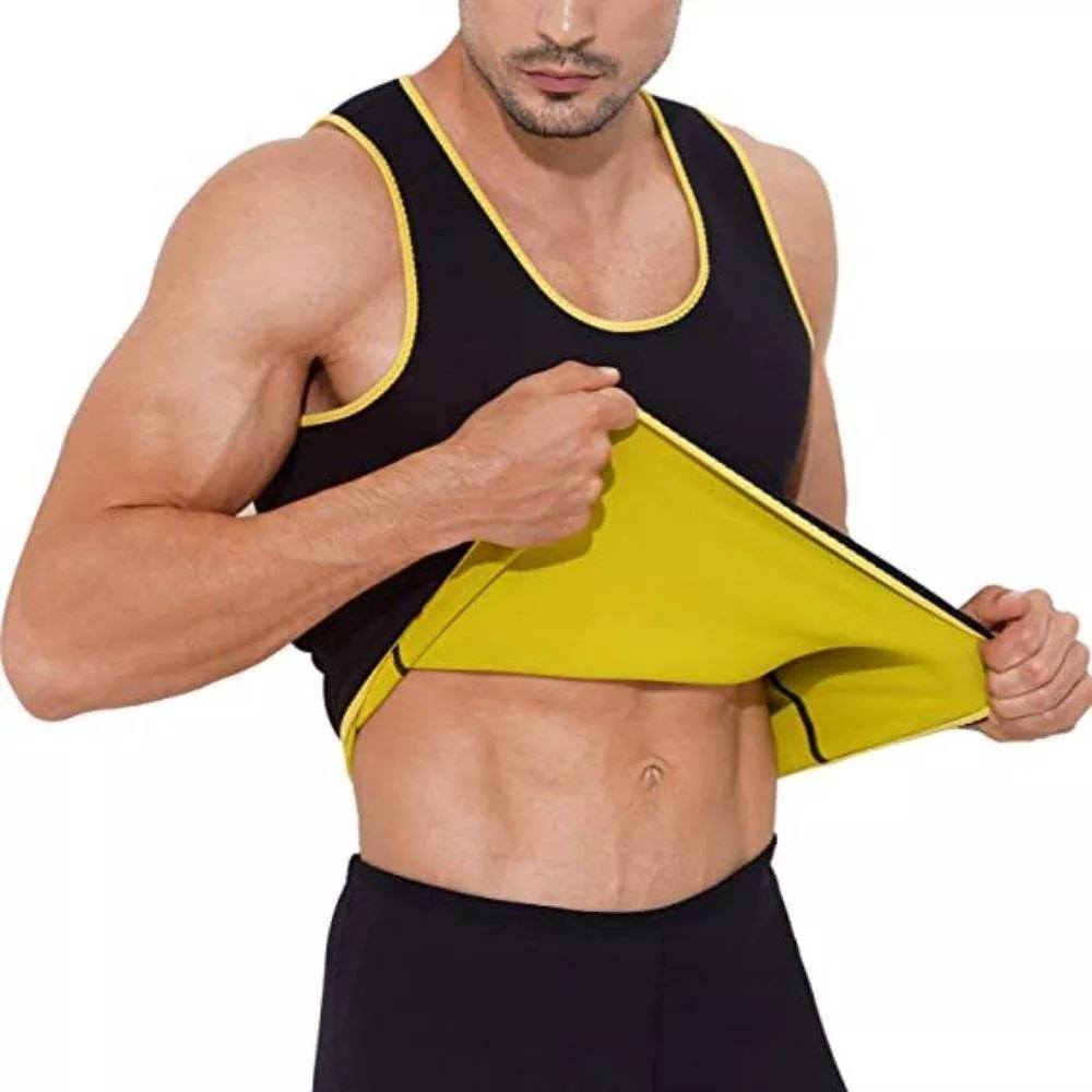 Sauna Suit Enhancer per a perdita di pisu di l'allenamentu per l'omi